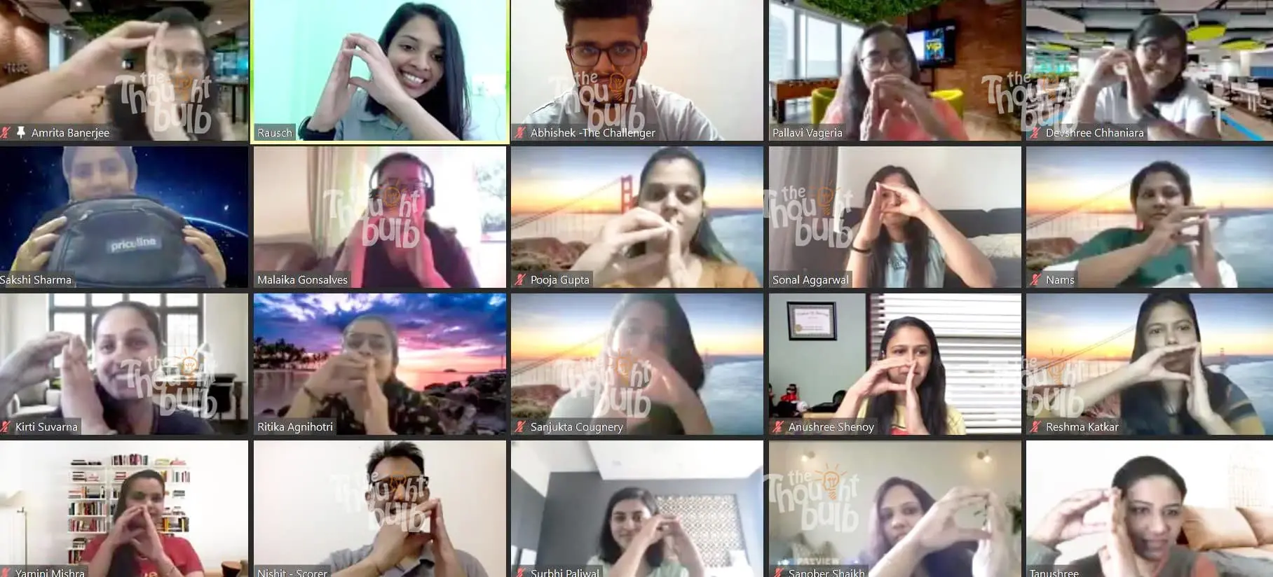 Team building programme — Pallavi V 