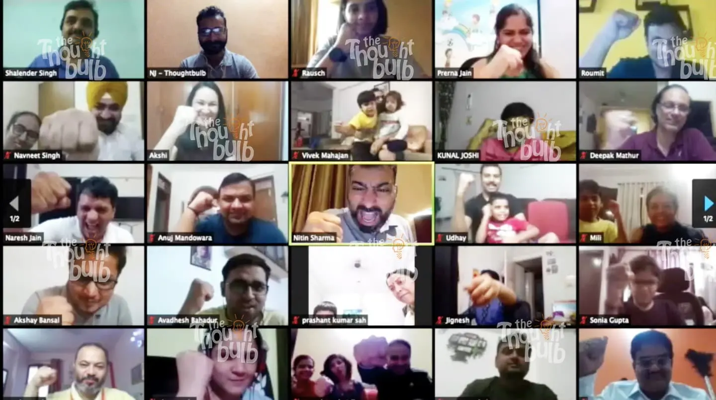 Team building programme — Roumit Ghosh 