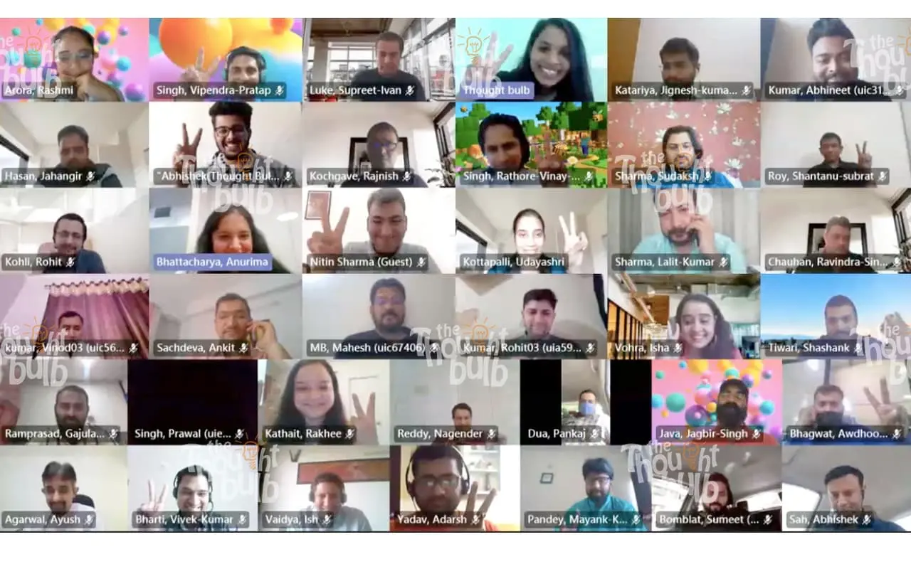Team building programme — Pankaj D 